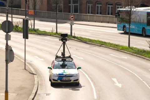 Google Street View auf deutschen Straßen